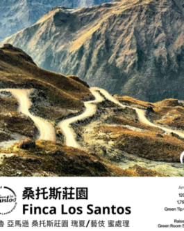 祕魯 亞馬遜 桑托斯莊園 藝伎 蜜處理 淺焙
